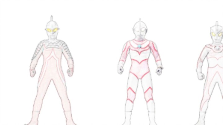 Khoa học vẽ đơn giản về mối quan hệ của các nhân vật Ultraman: Tiga không có con nhưng thực chất có 