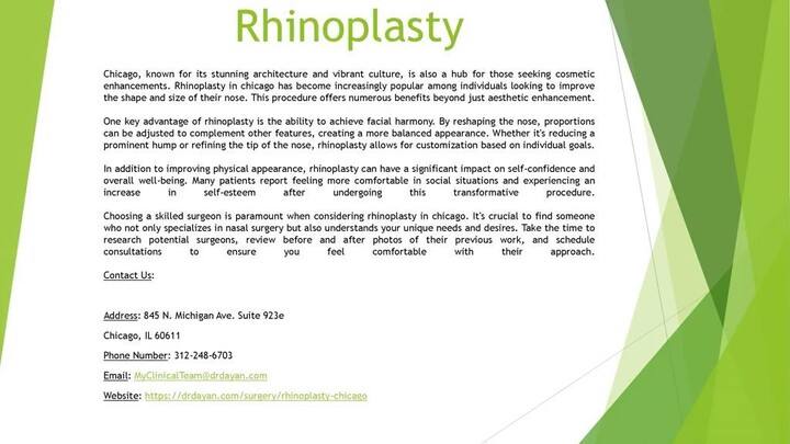Rhinoplasty