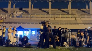 男大学生军训热舞，正面完整版直拍来啦！