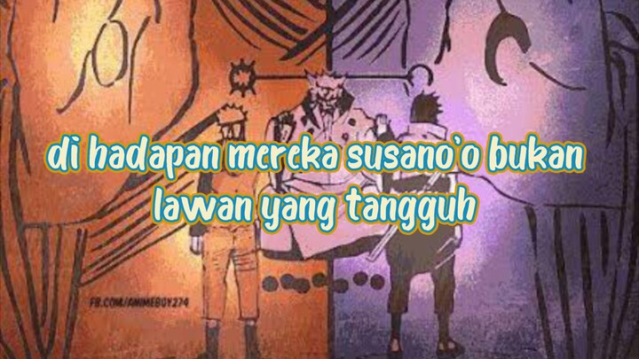 mereka bisa dengan mudah menembus pertahanan susano'o