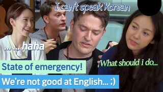 English? No Korean? Yoona and Hyori's mind goes blank