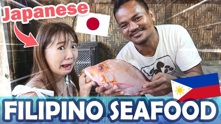 Japanese Gose To Filipino Local Seafood Restaurant in Lapu-lapu Philippines