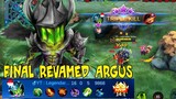 Final Revamped Argus Gameplay - Mobile Legends Bang Bang
