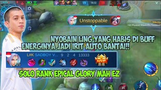 NYOBAIN LING YANG DI BUFF DAMAGE NYA SAKIT BET.HYPERCORE MUSUH AUTO FEED - MOBILE LEGENDS