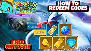 Pokemon Aloha Pika Pika Free Giftcode - How to Redeem Codes // Pokemon Aloha Pika Pika Free Code