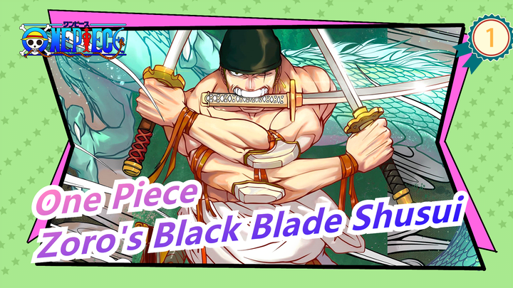 [One Piece] Make a Zoro's Black Blade Shusui_1