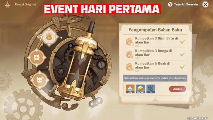 [Quest Event] Jantung Perapian: Kreasi Original - Pengumpulan Bahan Baku | Genshin Impact