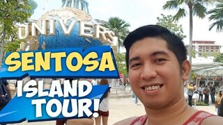 Exploring SENTOSA ISLAND Singapore | Buhay OFW | DANVLOGS