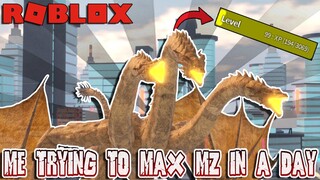 ME TRYING TO MAX MZ IN A DAY AND THIS IS WHAT HAPPENED - Kaiju Universe