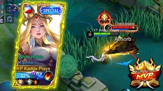 KADITA BULLIED ALDOUS AND SILVANNA IN RANK!! 🔥 | KADITA BEST BUILD 2022 | TOP GLOBAL KADITA GAMEPLAY