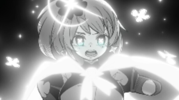 The armless magical girl transforms in 30 seconds