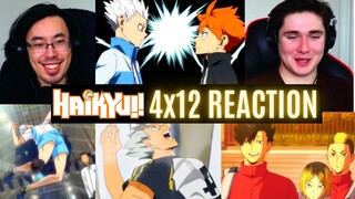 REACTING *4x12 Haikyuu!!* THE RIVALRY!! (First Time Watching) Sports Anime
