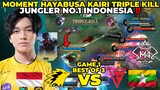 MOMEN HAYABUSA KAIRI TRIPLE KILL TERLALU GILA INI COK ‼️ ONIC JADI BEDA GINI - ONIC VS FALCON GAME 1