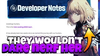 [Solo Leveling: Arise] - Will Cha Get NERFED? My opinion & SUPPORTER CODES ARE HERE! SEE VIDEO!
