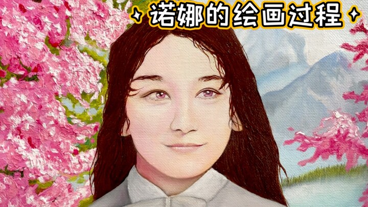 A Russian girl wants to paint a picture for you: using her heart as the brush, her emotions as the i