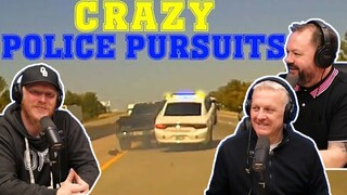 Crazy Police Pursuits! REACTION | OFFICE BLOKES REACT!!