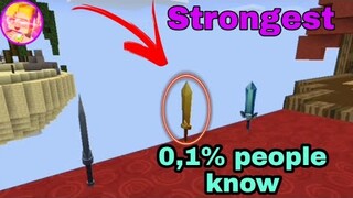 NOT Diamond!! A Golden Sword Can Protect You In Danger Bedwars Blockman Go