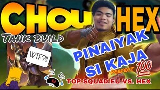 TOP 2 SQUAD VS HEX | PINAIYAK SI KAJA | SEMINAR SA TURTLE LAUGHTRIP SOLID PERFECT COMBO NI CHOU