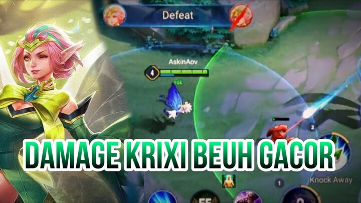 DAMAGE KRIXI BEUH GACOR