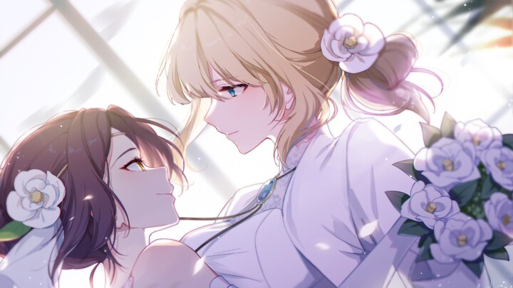 As we all know, "Violet Evergarden" is a yuri anime