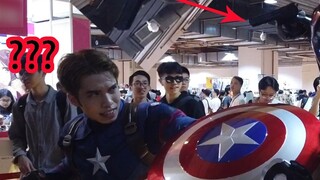 [vlog] What happened to the super handsome Deadpool Steel taking Spider-Man to the Comic Con?