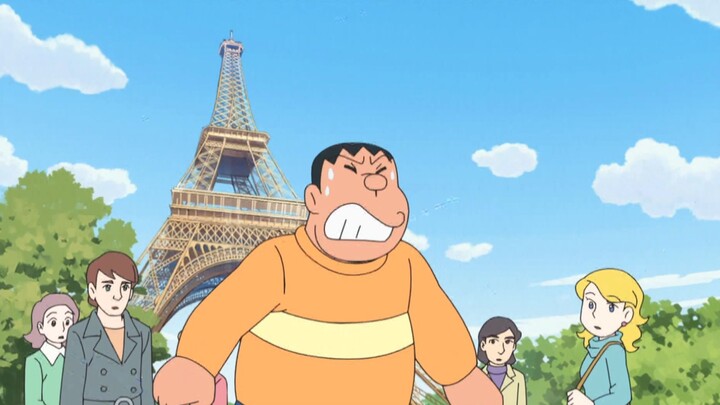 Fat Tiger used the pepper prop to do something bad, and then wandered around in various countries in