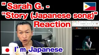 "Sarah G. - "Story (Japanese song)"  Japanese Reaction