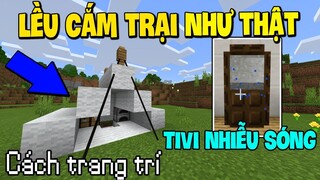 Tuổi Thơ TIVI Nhiễu Sóng - NHỮNG CÁCH TRANG TRÍ CỰC ĐA DẠNG TRONG MINECRAFT BẠN NÊN BIẾT