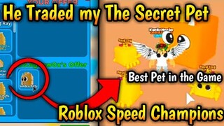 🙀 I GOT THE *SECRET* GOLDEN KITTY (O.OO1%)! ROBLOX SPEED CHAMPIONS!!