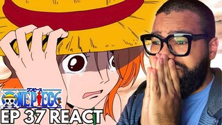 “LUFFY… ME AJUDE!” ONE PIECE Episódio 37 REACT