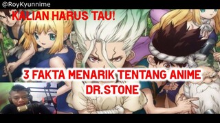 Kalian Harus Tau... 3 Fakta Menarik Tentang Anime Dr.Stone...!!!