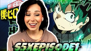 THEY ARE BACK | My Hero Academia Season 5 Episode 1 | REACTION