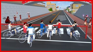 Bicycle Racing Competition || SAKURA School Simulator