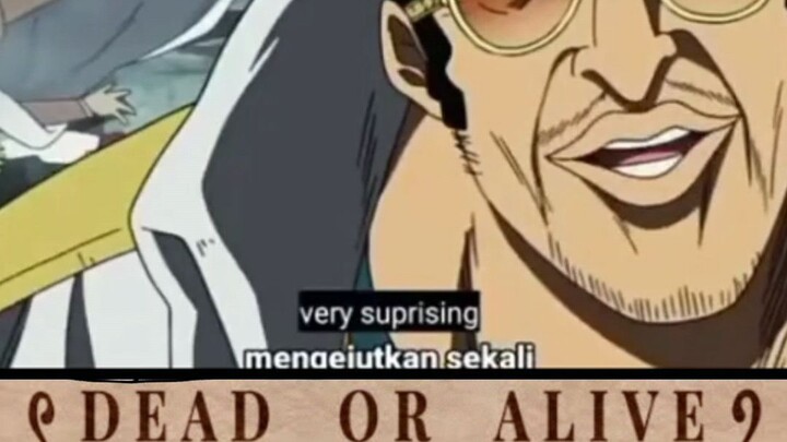 Ketika luffy mau di eksekusi😤