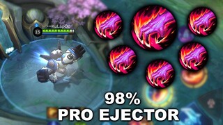 JAWHEAD EJECTOR LIKE A PRO | JAWHEAD JUNGLE GAMEPLAY | MOBILE LEGENDS