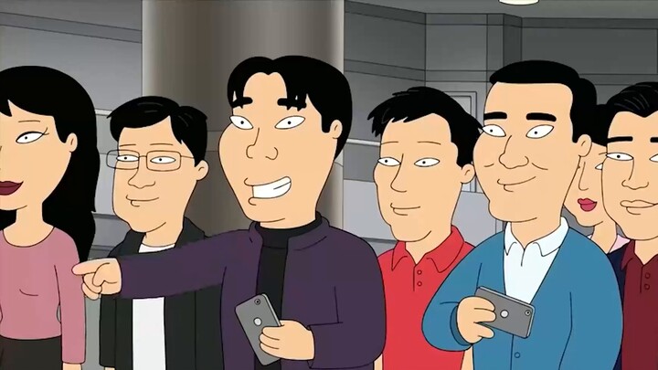 Family Guy: Ah Q once filmed a Korean romance drama, so Pitt went to Korea to experience plastic sur