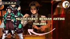 Alasan muzan takut dengan anting hanafuda yang dipakai tanjiro...