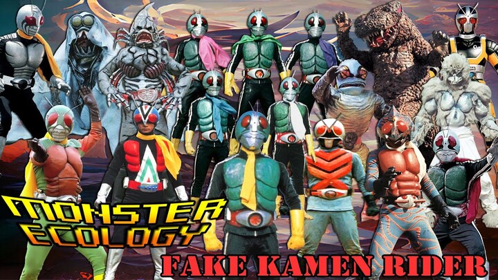 [Monster Ecology]  Fake Kamen Rider Showa