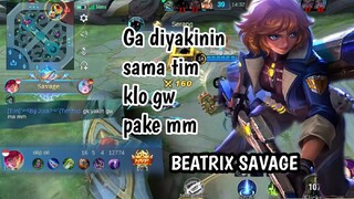 BEATRIX SAVAGE CEMAS KAU DEK!!!