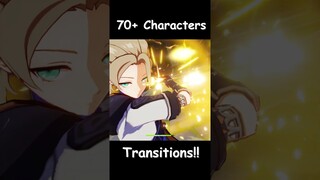 ALL Characters TRANSITION Showcase !! [GENSHIN IMPACT] #childegenshin #genshinimpact #genshinimapct