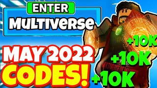 MAY *2022* ALL NEW SECRET *🔮UPDATE 2* OP CODES In Roblox Multiverse Fighter Simulator!