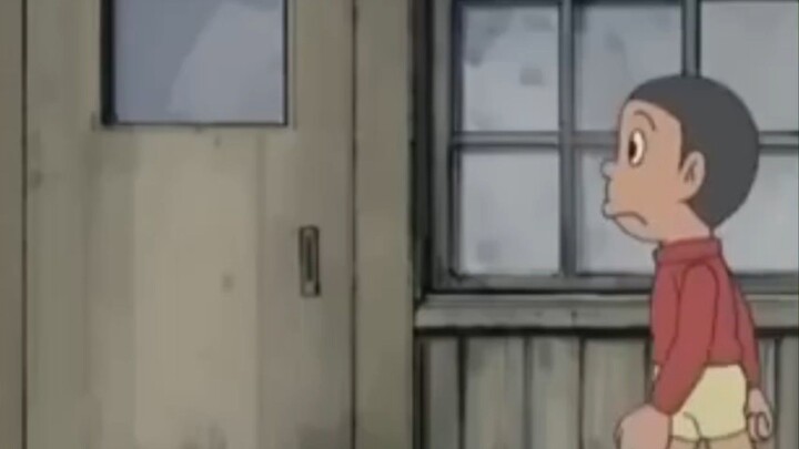 nobita bersama adiknya