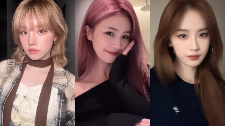 Compilation of Chinese Entertainment Industry Female Stars Performing the "Sugar On My Tongue" Timin