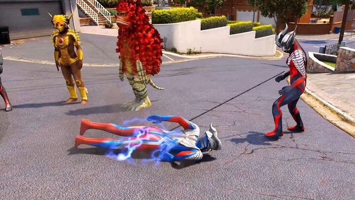 Two Ultraman Zero