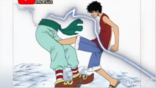 Luffy đá vỡ cái đó của Buggy