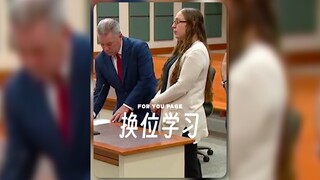 Because she was rude to the waiter, the judge sentenced her to experience the life of a waiter‼ ️