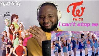 CALVIN REACTS to: TWICE - I CAN'T STOP ME M/V 🔥🔥🔥