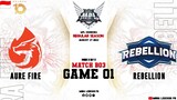 Aura Fire vs Rebellion Zion Game 01 | MPL ID S10 Day 3 Week 2 | AURA vs RBL