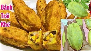 Nếu nhà có Bột Mì làm ngay bánh Nhân Thịt giòn rụm để thưởng thức nhé- Crispy fried cake