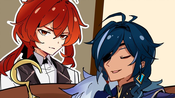 Kaia: I was beaten by a "red-haired dog", that's right.